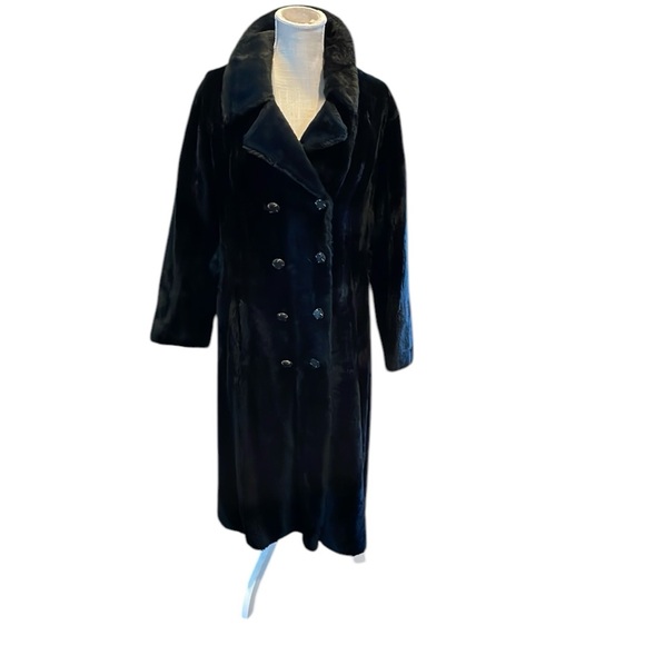Vintage 70’s Glenorba North‎ Bay by Glenoit Faux Winter Trench Penny Lane Coat - Picture 1 of 10